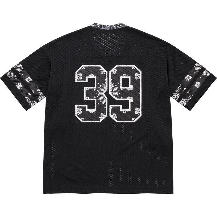 Supreme Bandana Football Jersey Black