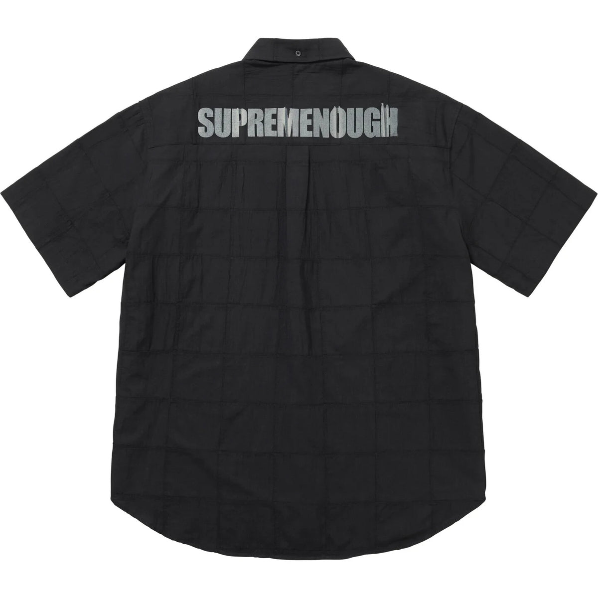 Supreme GOODENOUGH Patchwork S/S Shirt Black