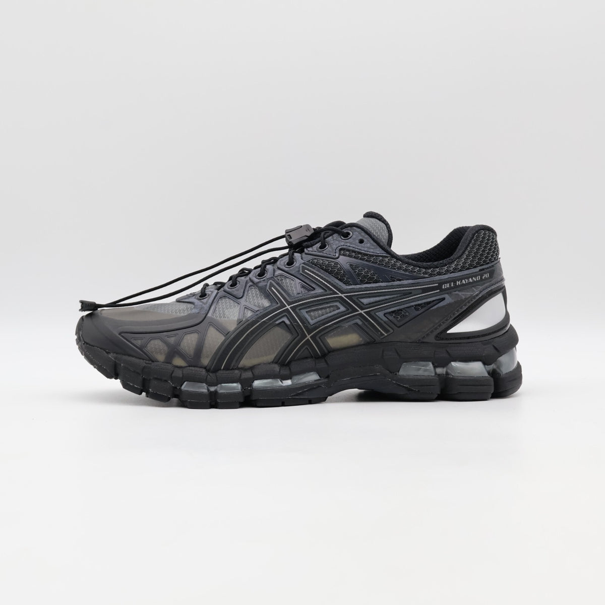 1203A529-020 UNAFFECTED Asics Gel-Kayano 20 Obsidian Grey Black (Men's)