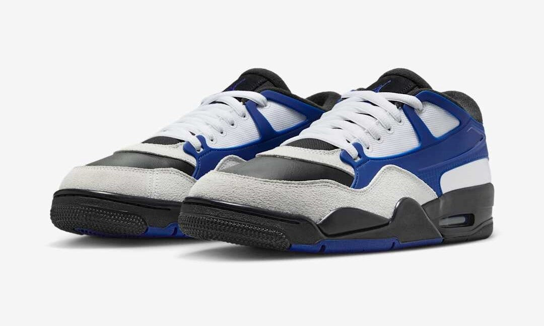 FQ7939-140 Nike Air Jordan 4 RM Black Summit White Racer Blue (Men's)