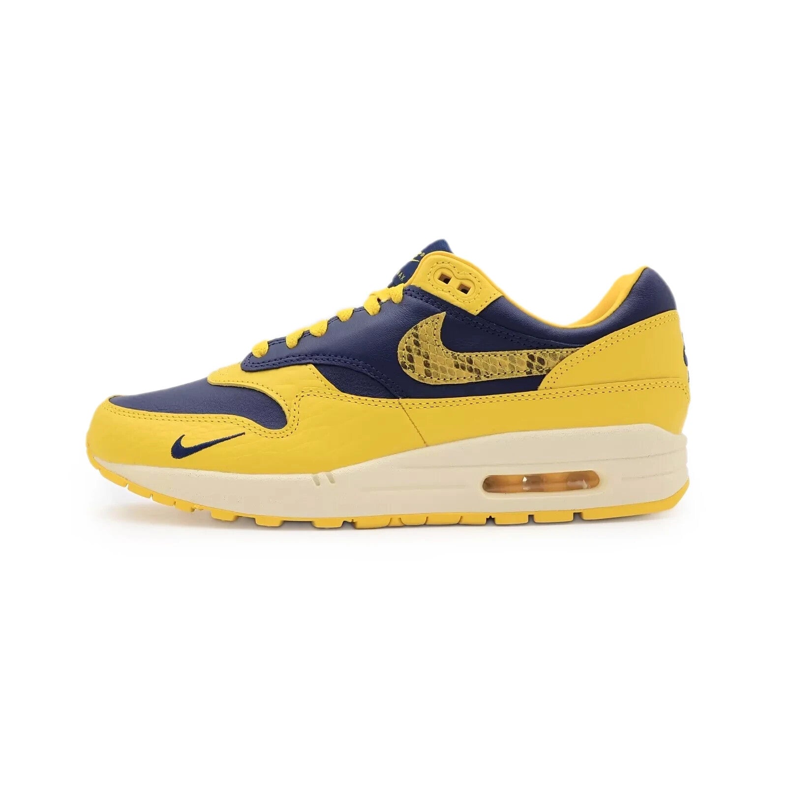FJ5479-410 Nike Air Max 1 PRM Head to Head Midnight Navy Varsity Maize (Women's)