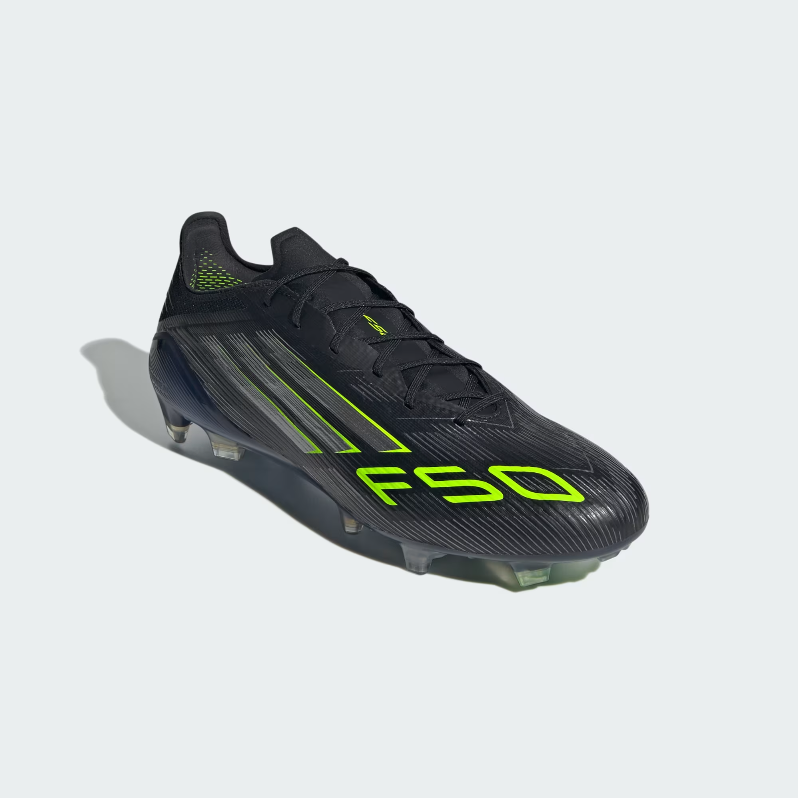 JH7616 adidas F50 Elite Firm Ground Boots Core Black Iron Metallic (Men's)