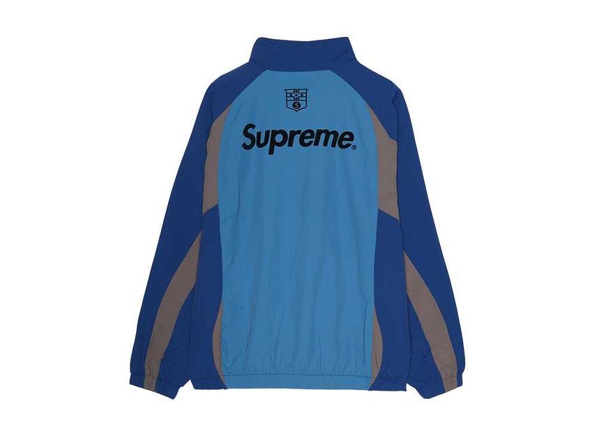 Supreme S Logo Track Jacket Navy
