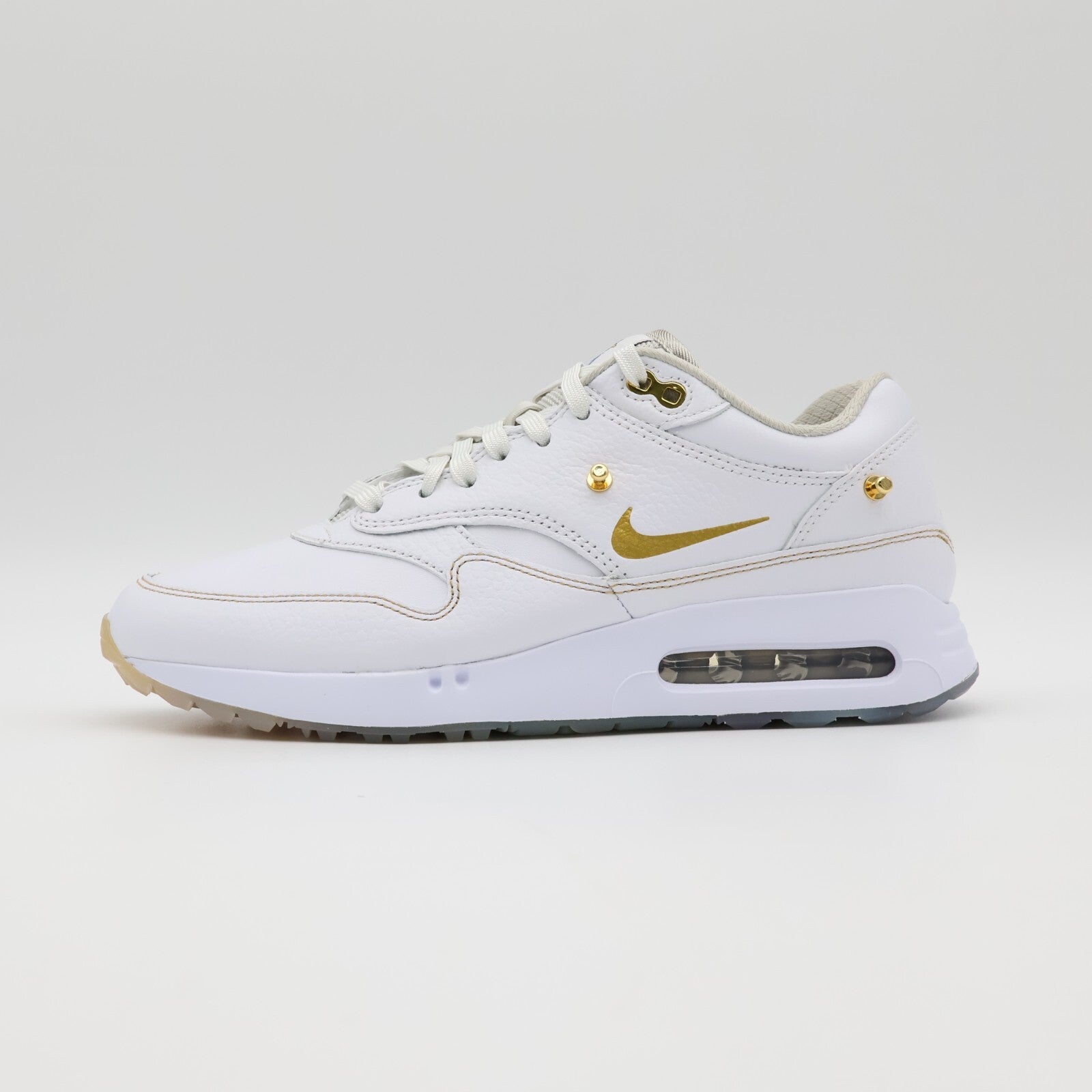 HQ3074-100 Eastside Golf Nike Air Max 1 86 OG Golf White Metallic Gold (Men's)