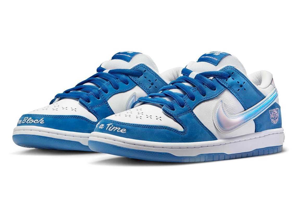 FN7819-400 Born x Raised Nike SB Dunk Low Pro QS One Block At a Time (Men's)