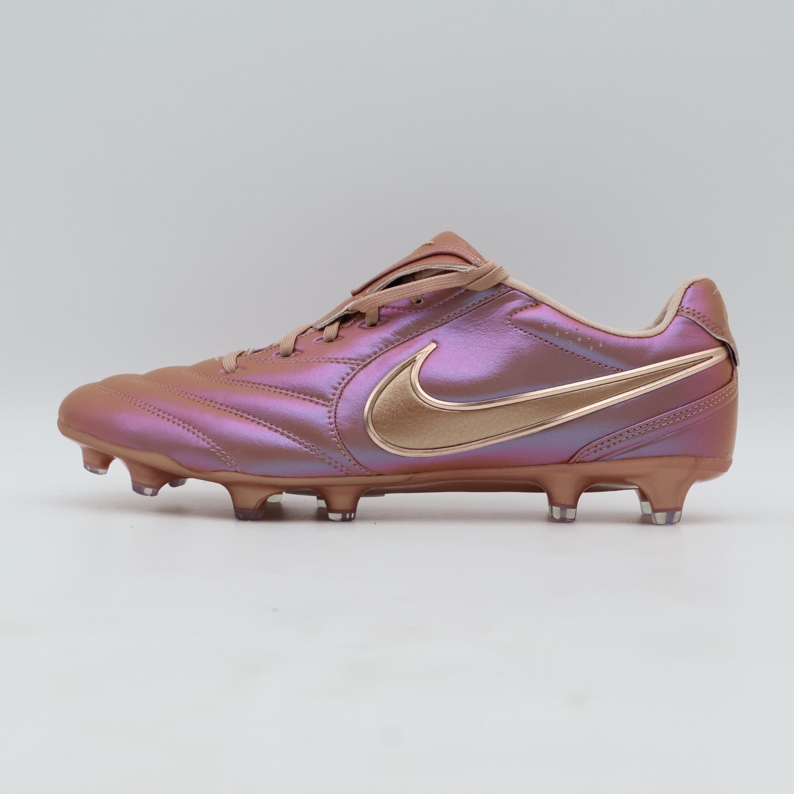 IO9607-960 Nike Tiempo Ligera Pro LE Cleats Metallic Red Bronze (Men's)