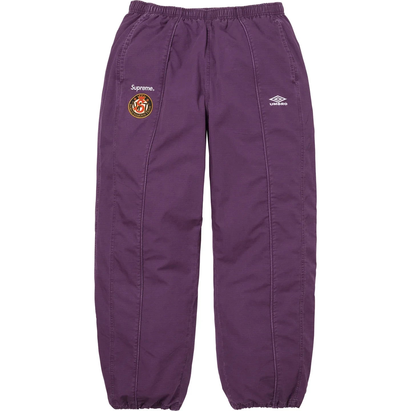 Supreme Umbro Cotton Ripstop Track Pant (26SS) Plum
