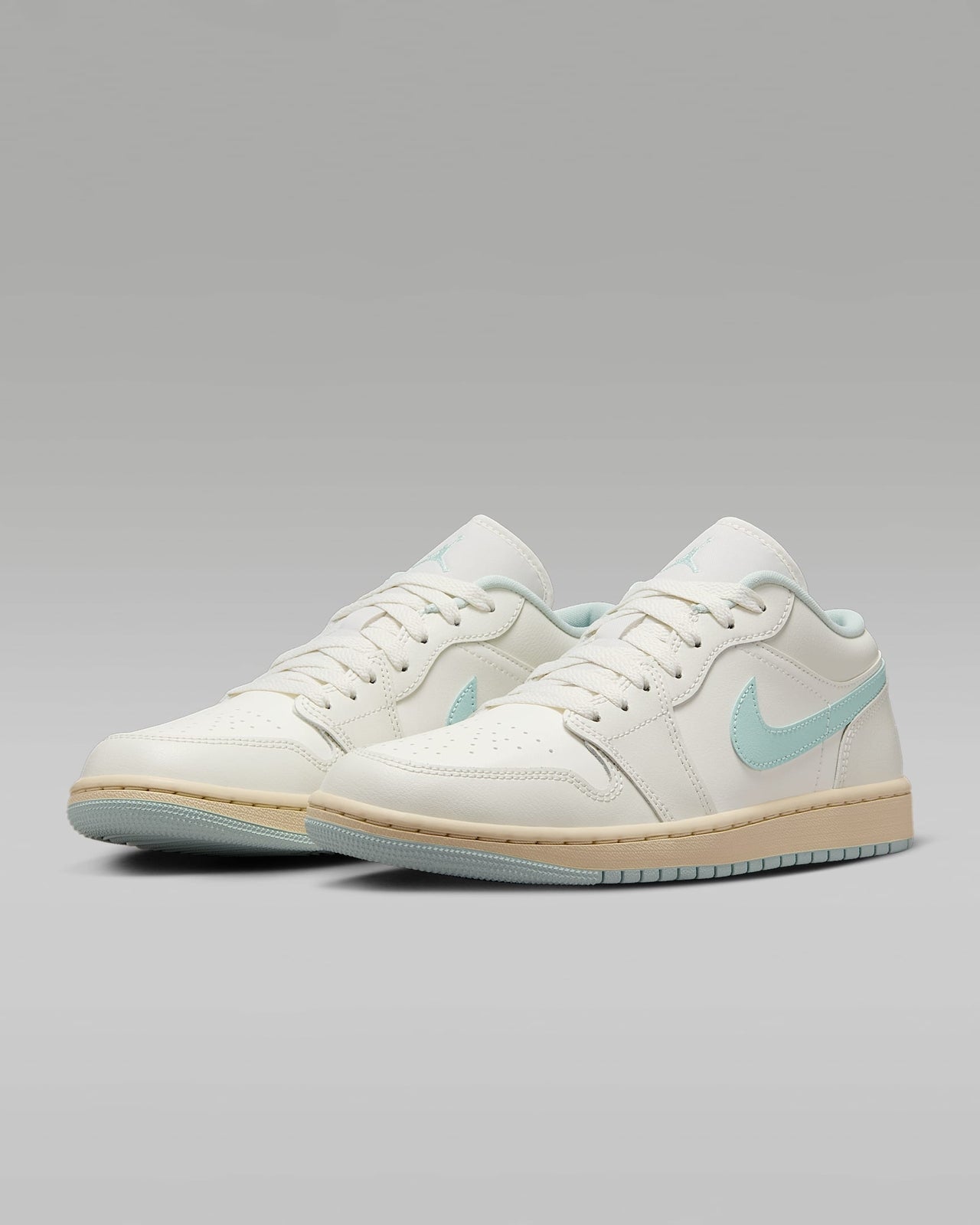 DC0774-134 Nike Air Jordan 1 Low Sail Igloo (Women's)
