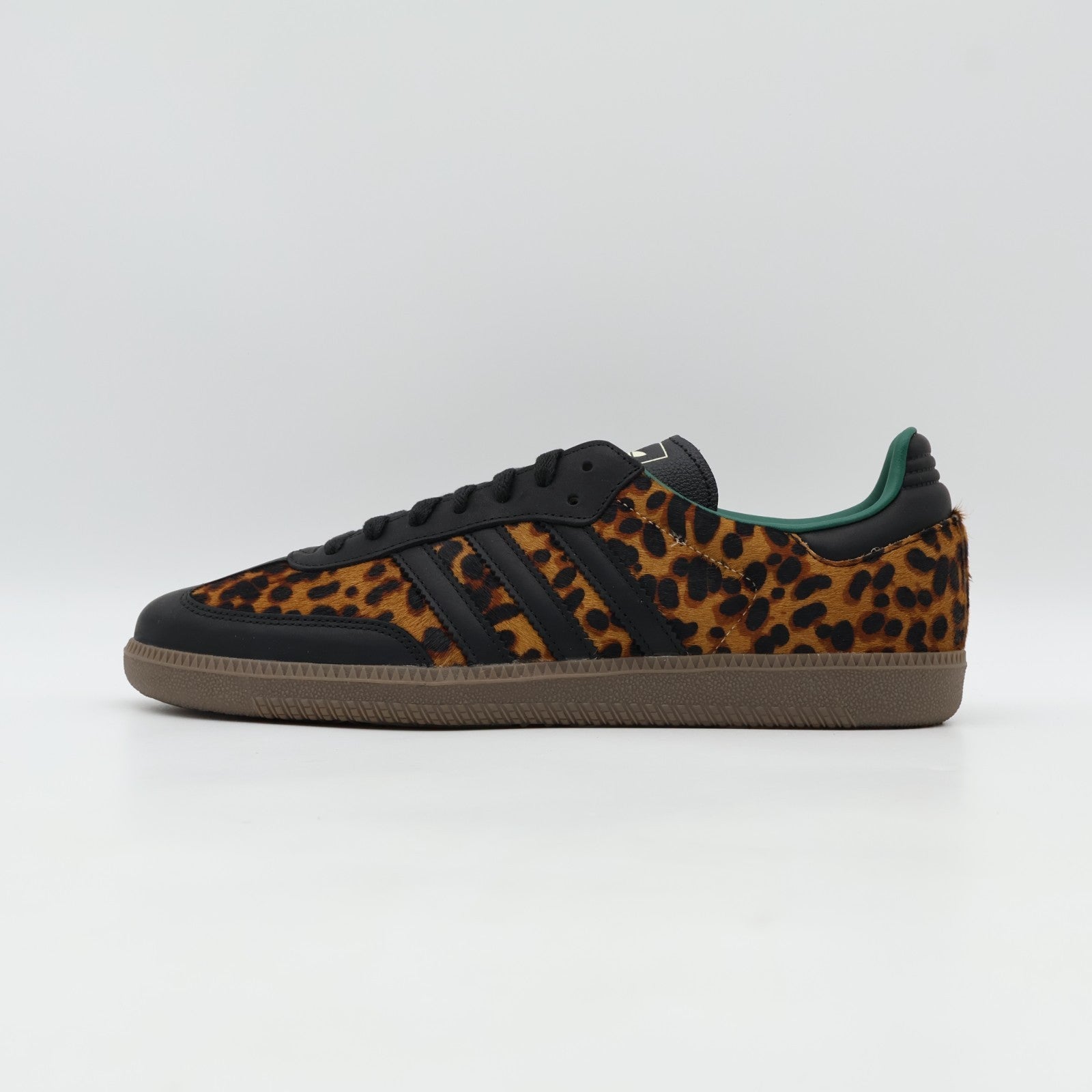JI2735 adidas Originals Women's Samba OG Leopard Collegiate Green (Women's)