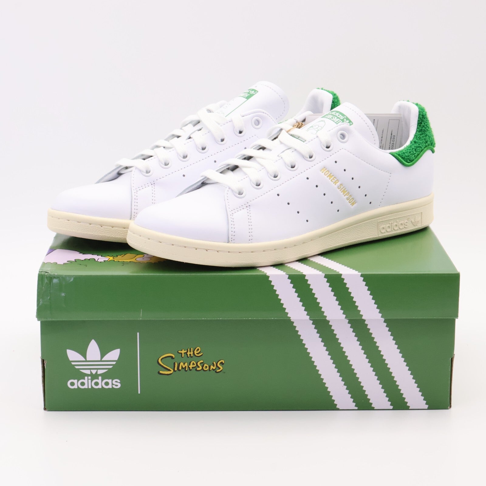 IE7564 Homer Simpson à adidas Originals Stan Smith Green