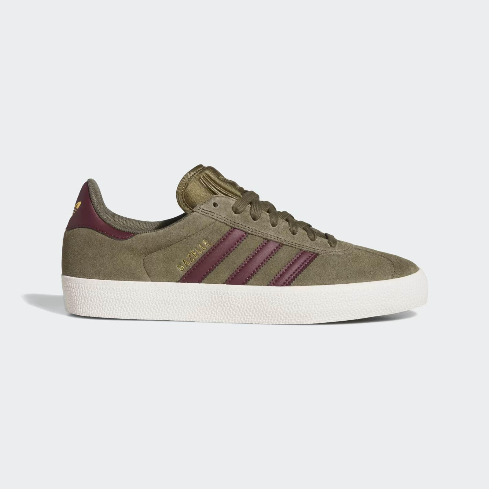 KI3205 adidas Gazelle ADV Olive Strata Maroon (Men's)