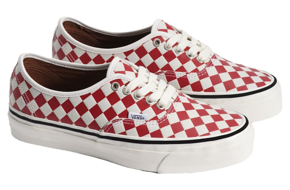 VN000D9NCIS Vans LX Authentic 44 Diamond Check "Red/White" (Men's)