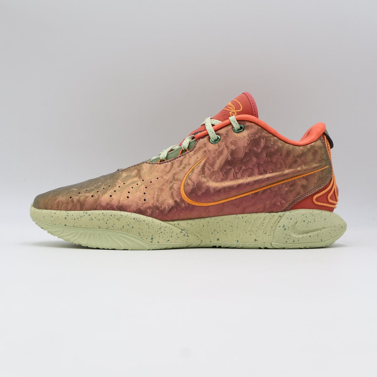 FN0709-800 Nike LeBron 21 EP Queen Conch Ember Glow Elemental Gold (Men's)