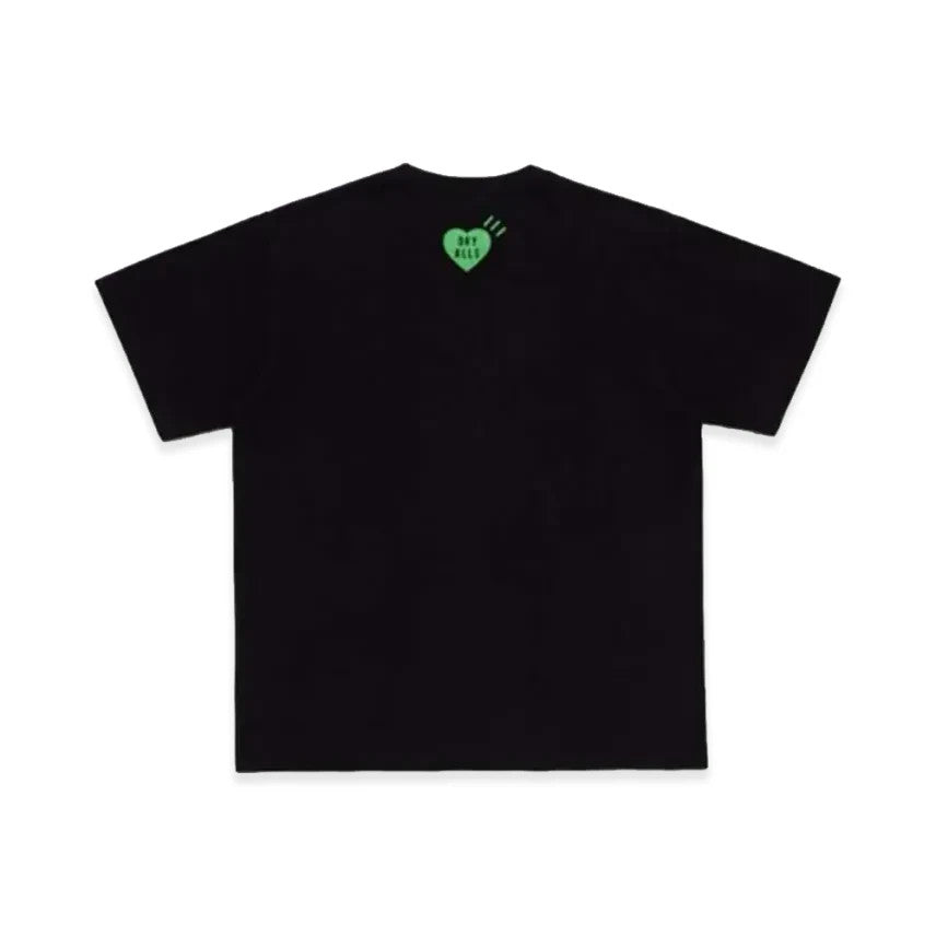 HUMAN MADE Heart T-Shirt Kyoto 1928 Store Limited Black HM31TE052