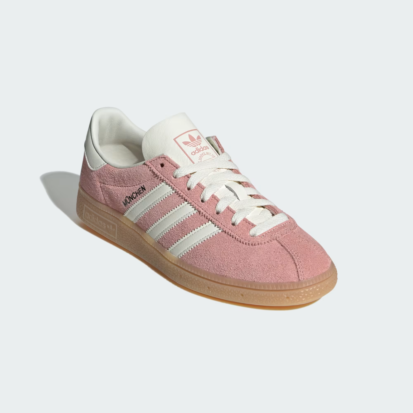 JS3992 adidas Originals Munchen Wonder Mauve Off White Silver Metallic (Men's)