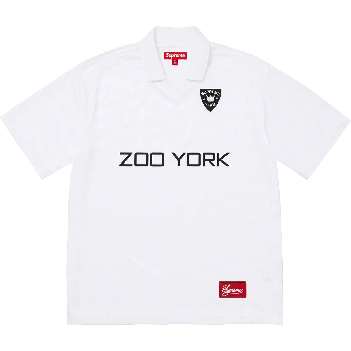 Supreme Zoo York Soccer Jersey White