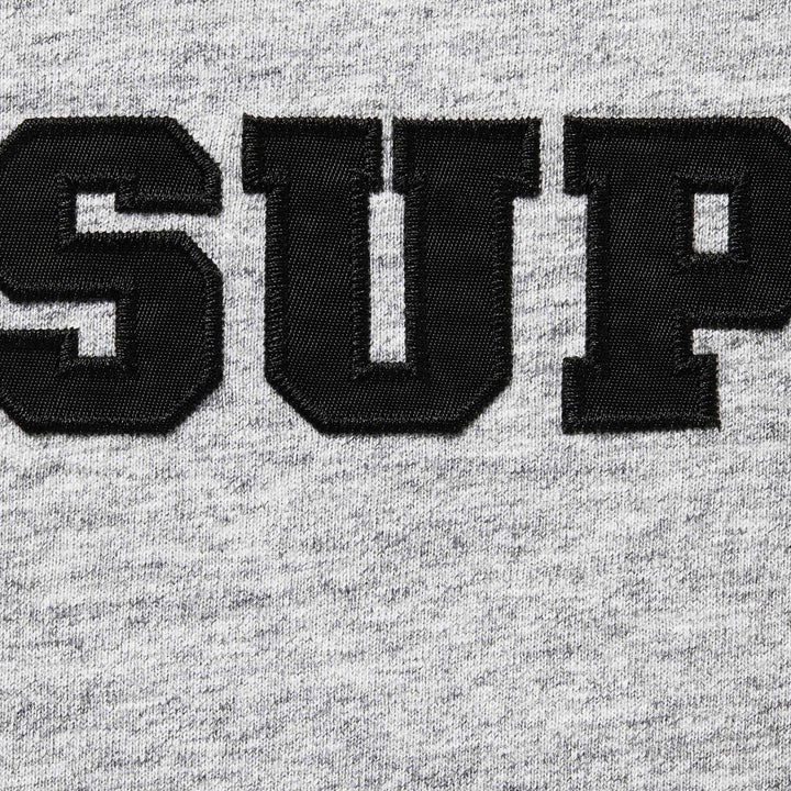 Supreme Collegiate Applique S/S Top Heather Grey