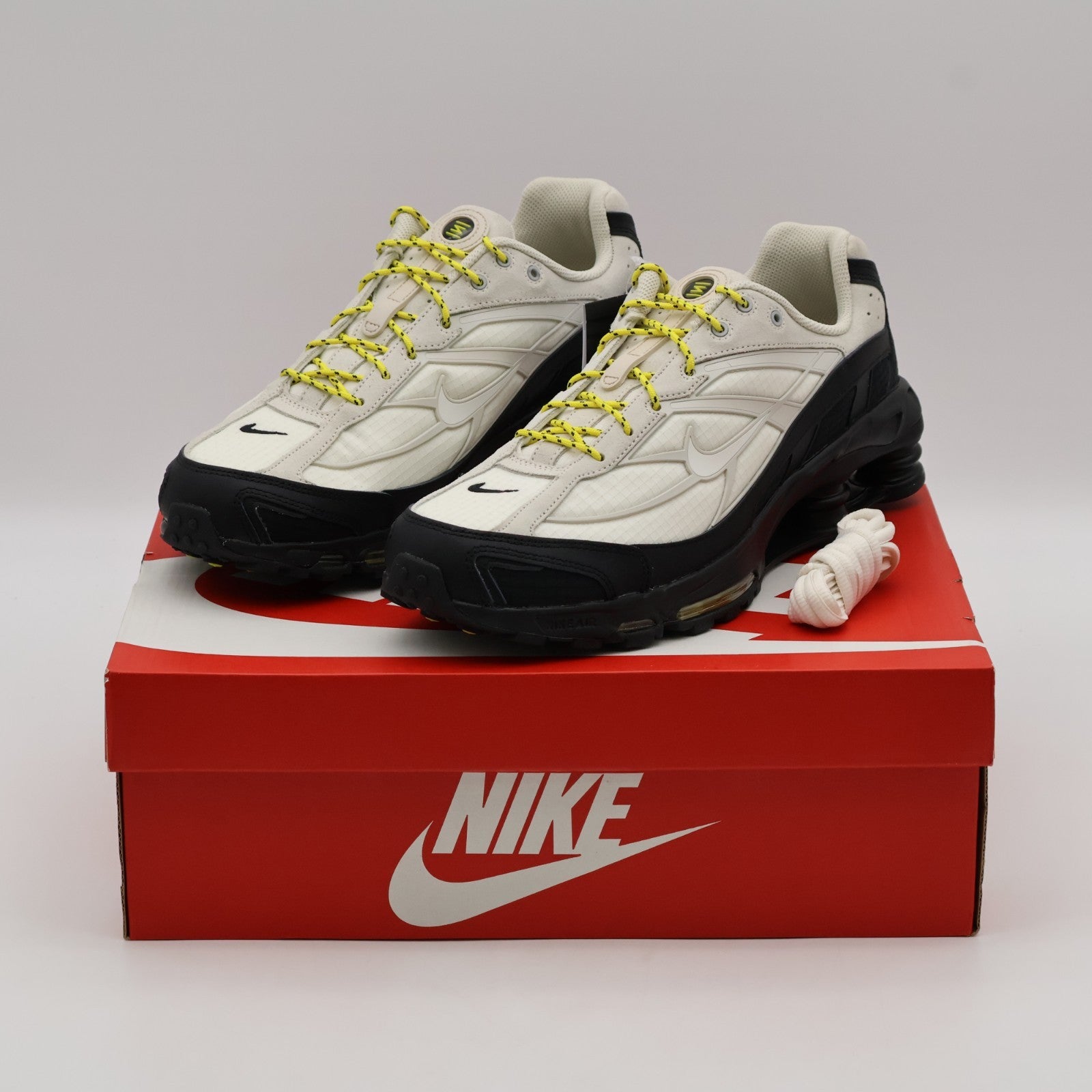 IB7684-001 Nike Shox Ride 2 Light Bone Black (Men's)