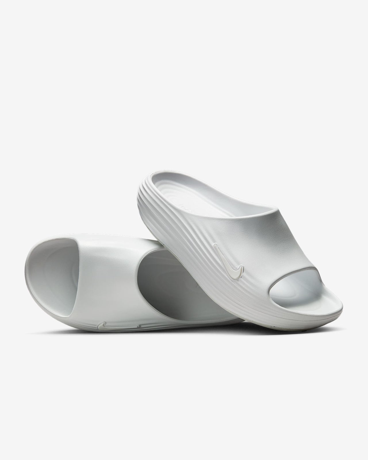 HV4479-100 Nike ReactX Rejuven8 Slide Triple White (Men's)