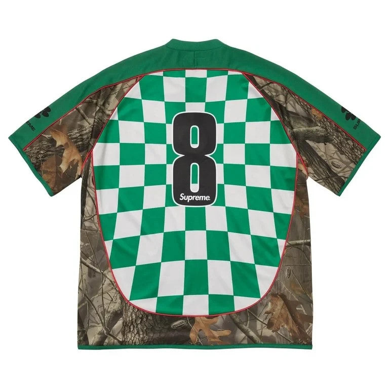 Supreme Checkerboard Soccer Jersey Realtree Hardwoods Camo