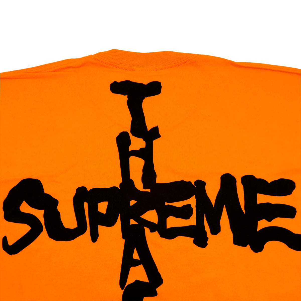 Supreme Thrasher Cross Tee Orange