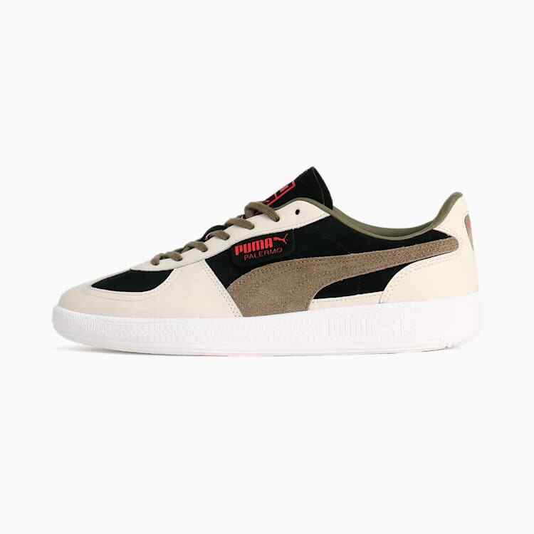 403448-01 Scye Puma Palermo Puma Black Vapor Gray (Men's)