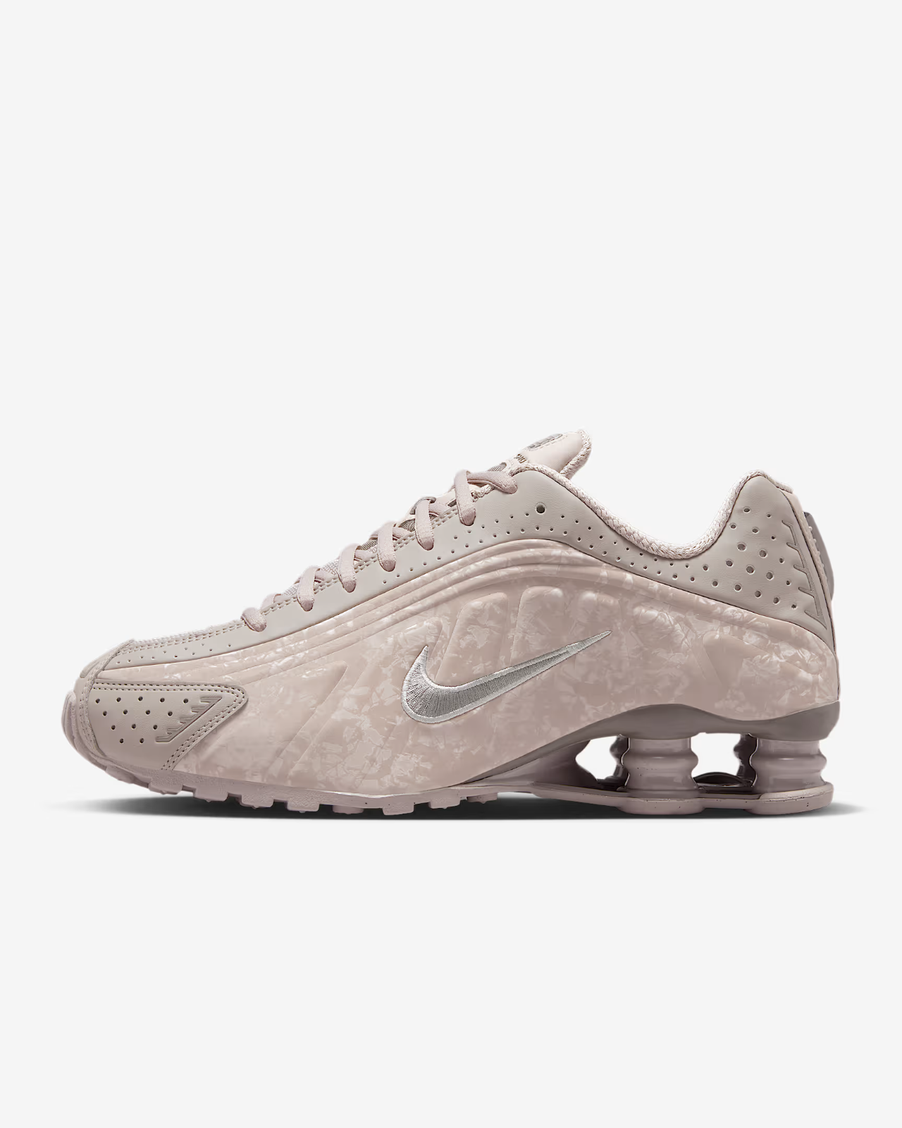 HV0934-001 Nike Shox R4 College Grey Flat Pewter (Women's)
