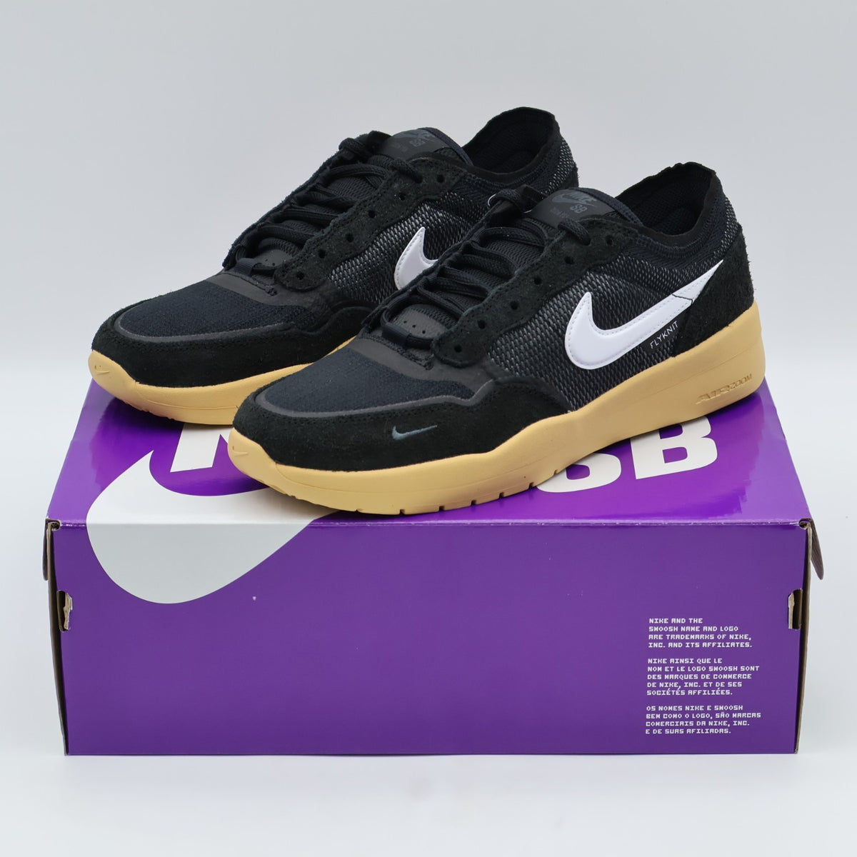 FV8493-005 Nike SB PS8 Black Anthracite Gum Yellow White (Men's)