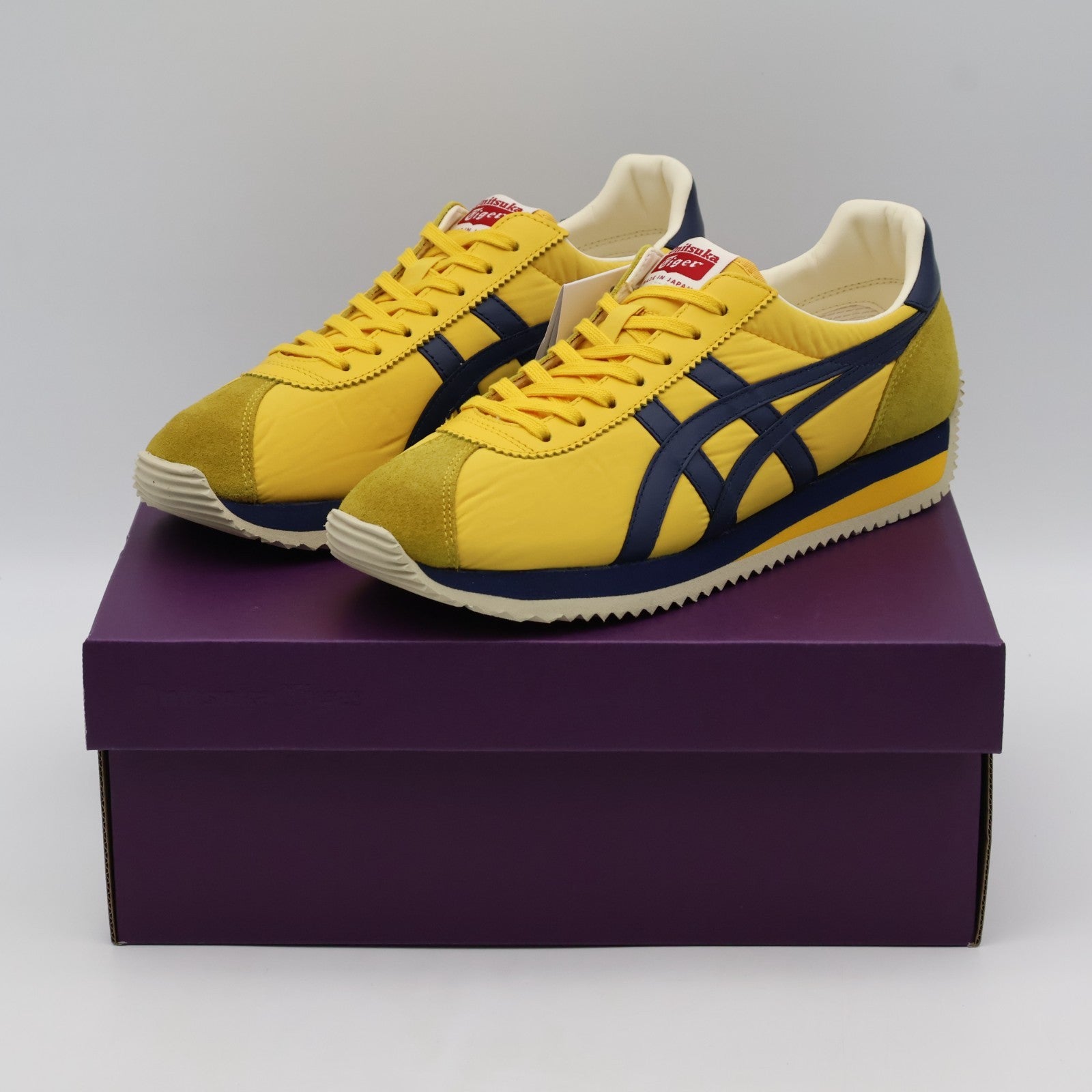 1183A916-750 Onitsuka Tiger Moal 77 NM Tiger Yellow Peacoat (Men's)