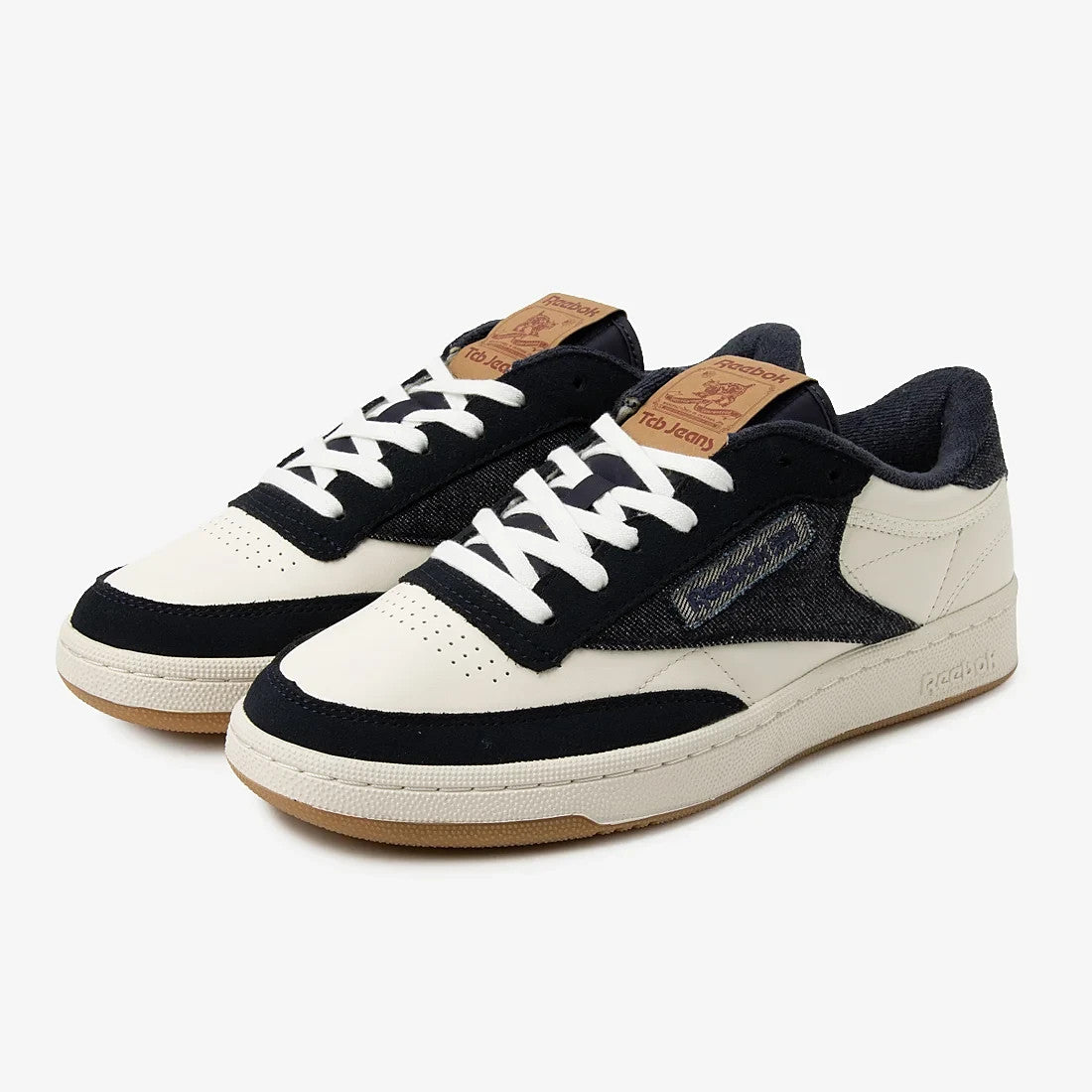 R00090 TCB jeans à Reebok Club C 85 Vintage "50âs Denim Edition" (Men's)