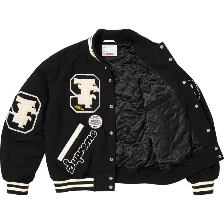 Supreme Drill Team Varsity Jacket Black