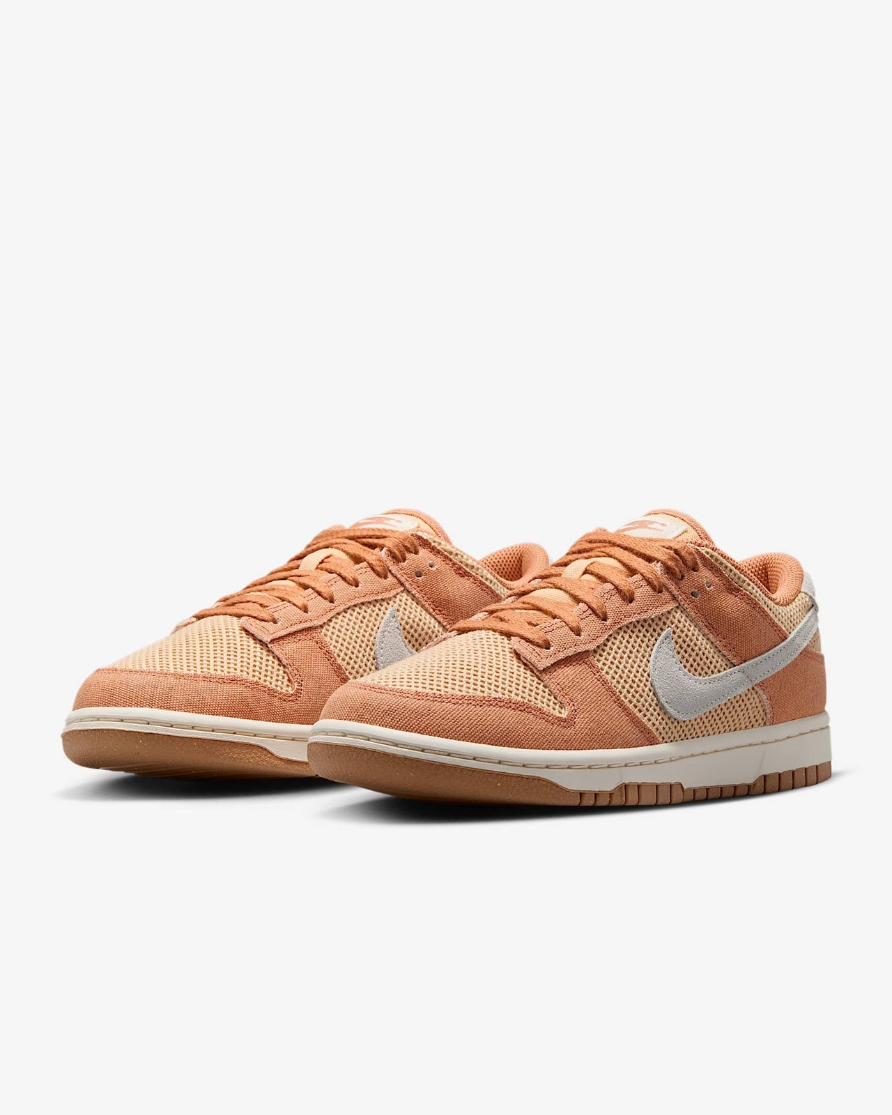 HJ5864-200 Nike Dunk Low Next Nature Amber Brown Pale Ivory White Onyx (Women's)