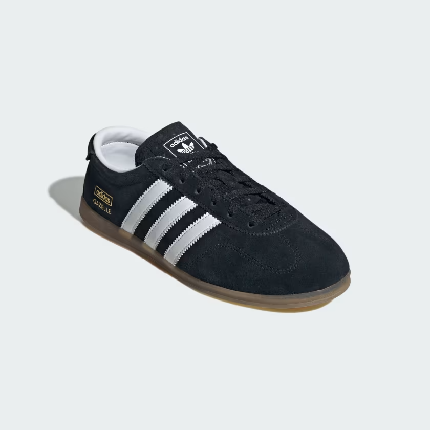 JR8886 adidas Originals Gazelle Low Pro Core Black Cloud White Gum (Men's)