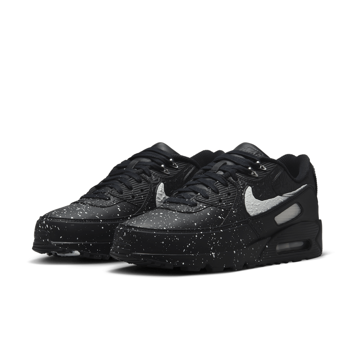FD6492-001 Slawn Nike Air Max 90 Black Black White (Men's)