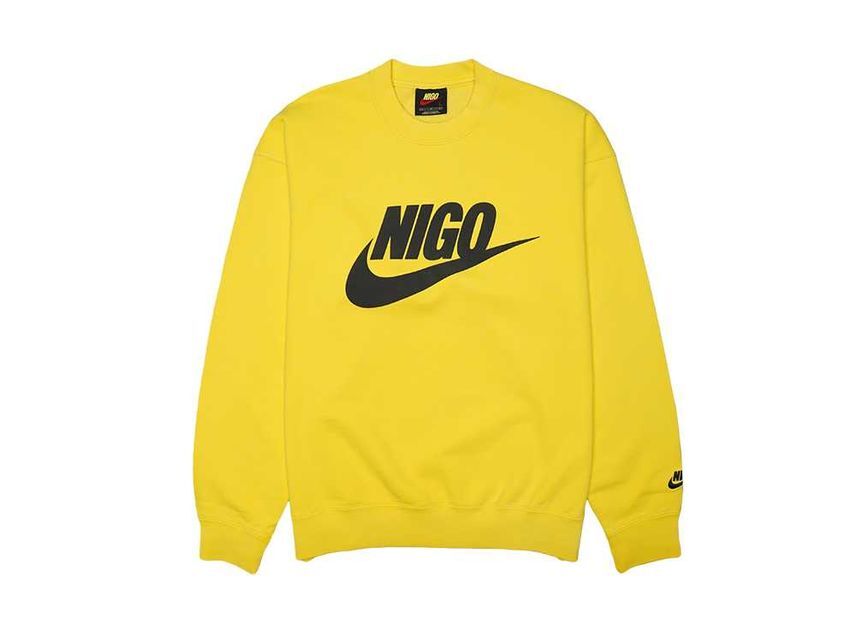 NIGO Nike NRG Crew Fleece Yellowï¼NIGOï¼