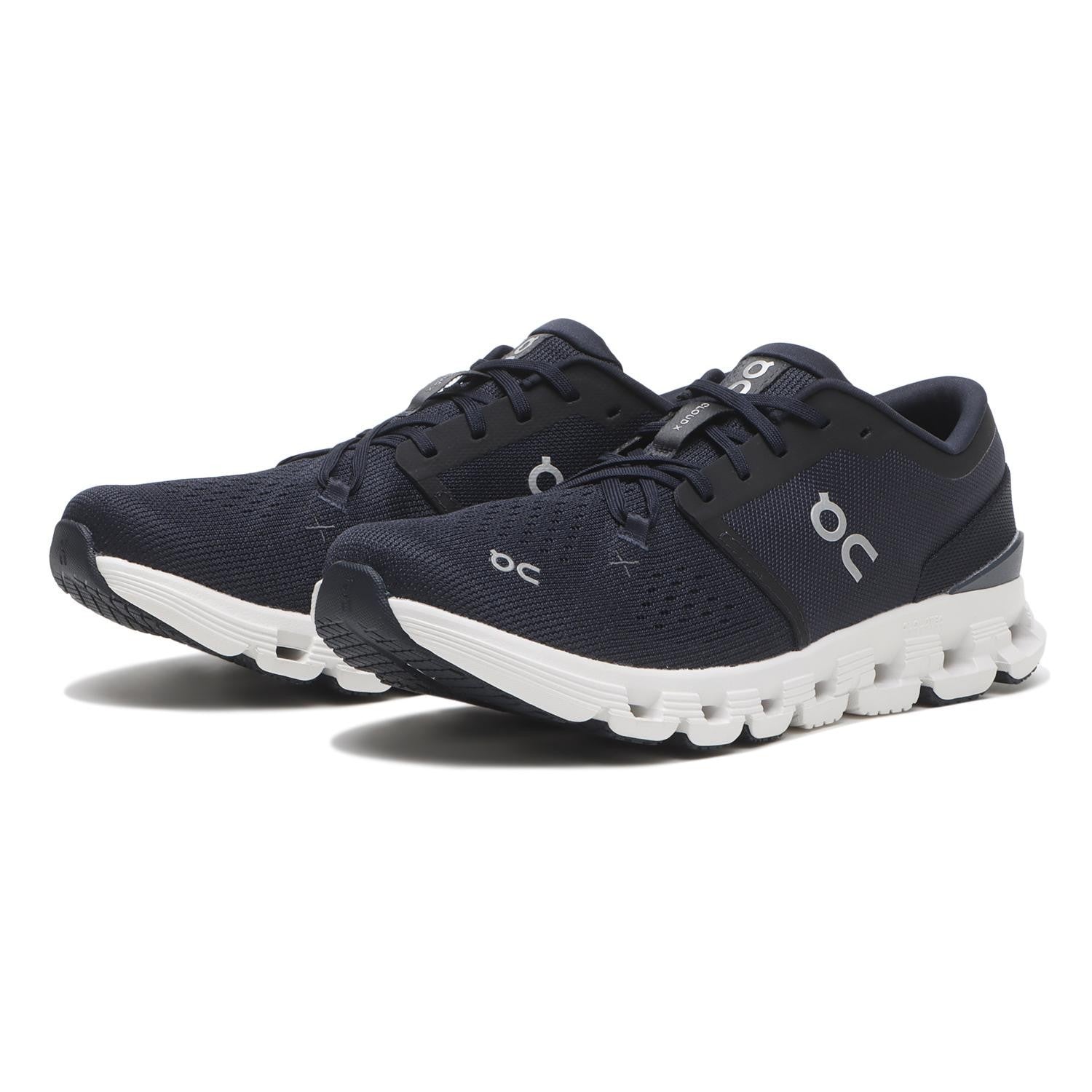 3ME30042102 On Women's Cloud X 4 Ink Ivory (Women's)