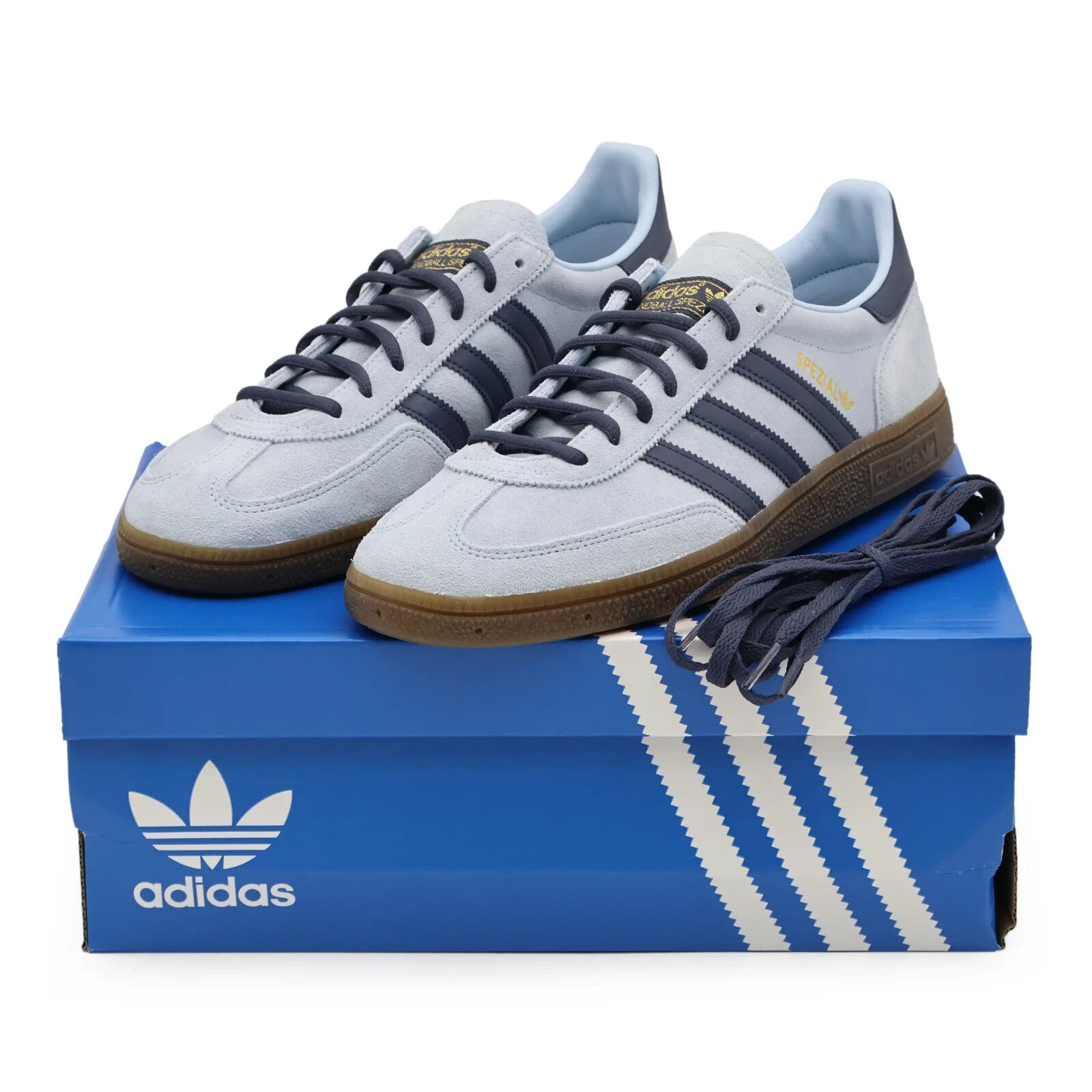 JR2650 adidas Originals Handball Spezial Clear Sky Shadow Navy Gum (Men's)