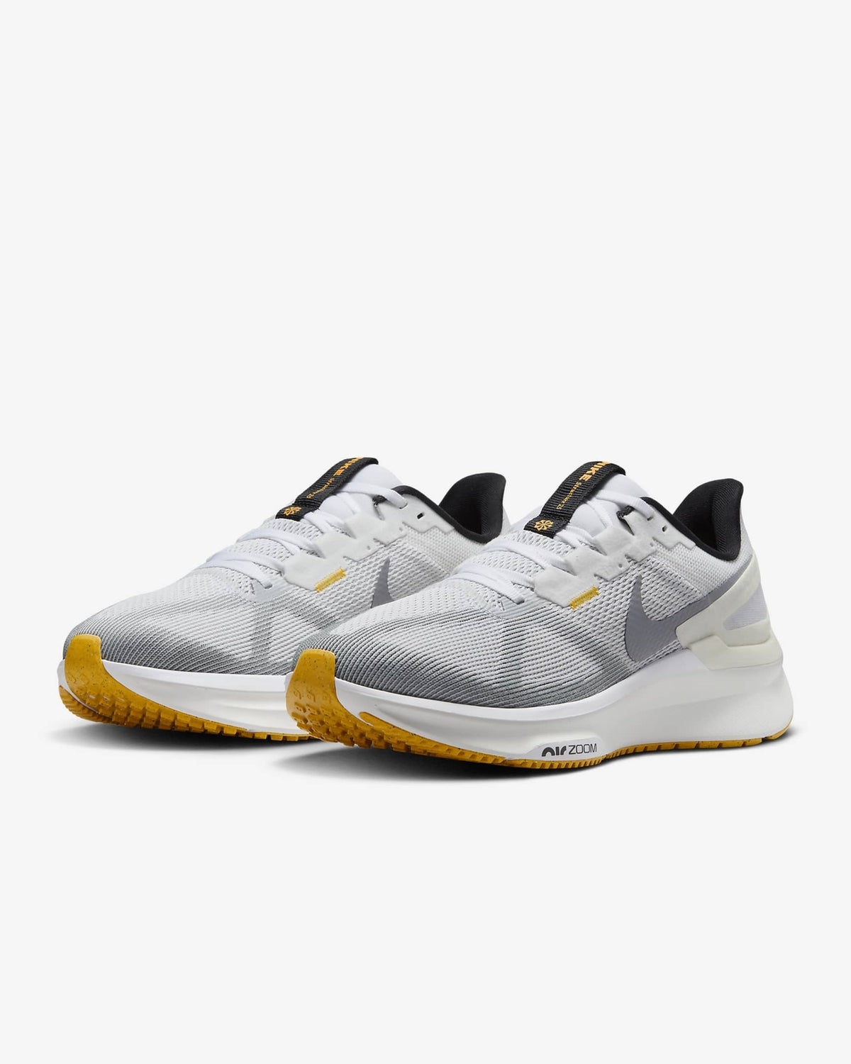DJ7883-110 Nike Structure 25 White Laser Orange Smoke Grey Black (Men's)