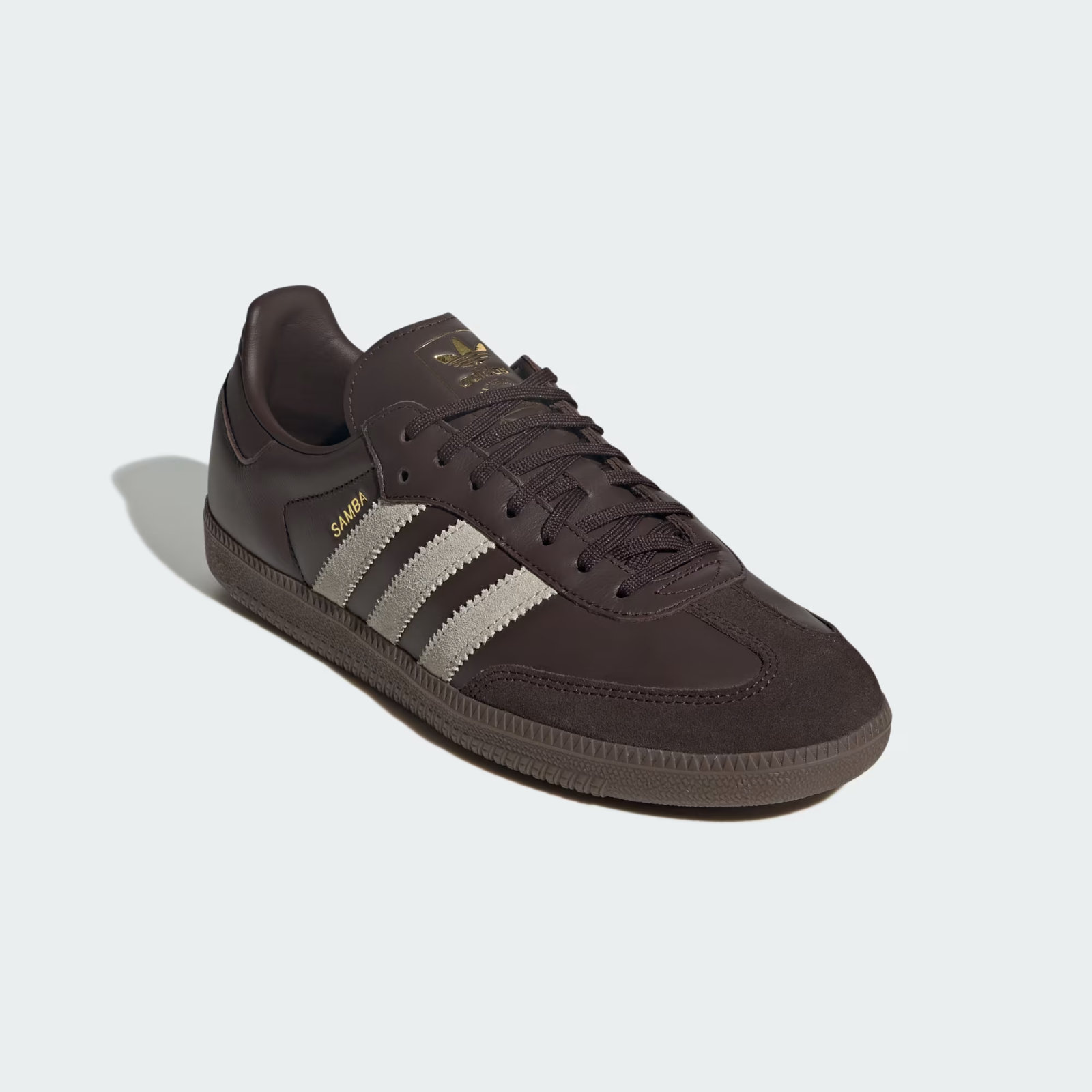 HQ4887 adidas Originals Samba OG Dark Brown Putty Grey Gum (Men's)