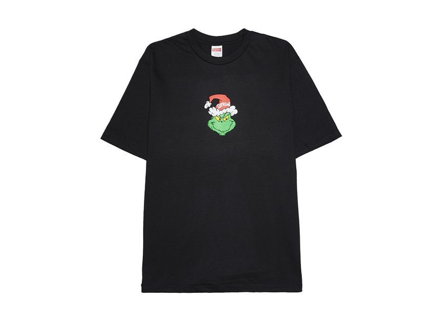 Supreme Grinch Tee Black