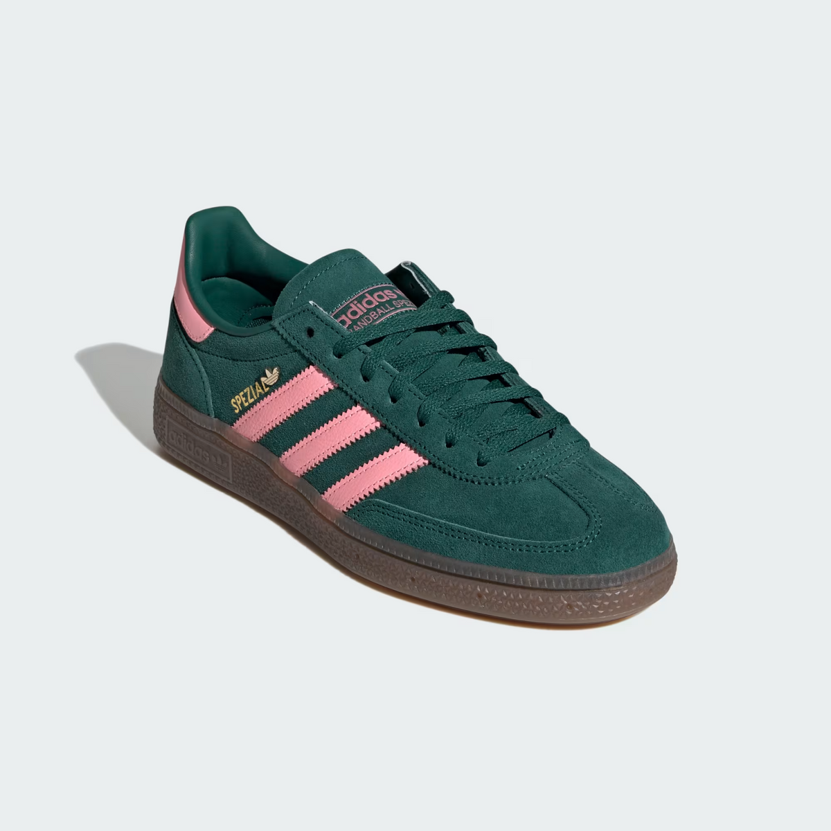 IH1496 adidas Handball Spezial Collegiate Green Pink Spark (Women's)