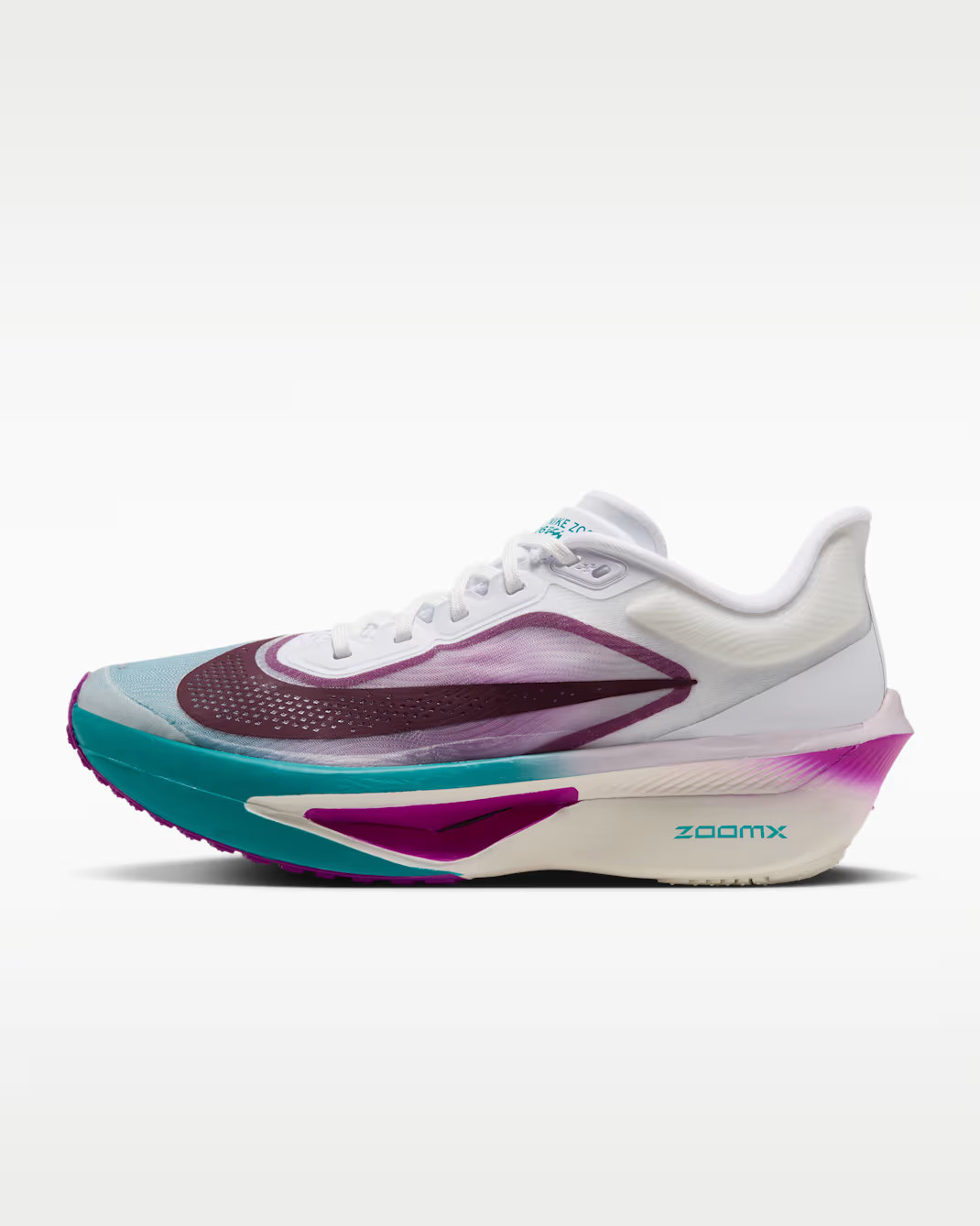 FN8455-108 Nike Women's Zoom Fly 6 "White/Vivid Purple" (Women's)