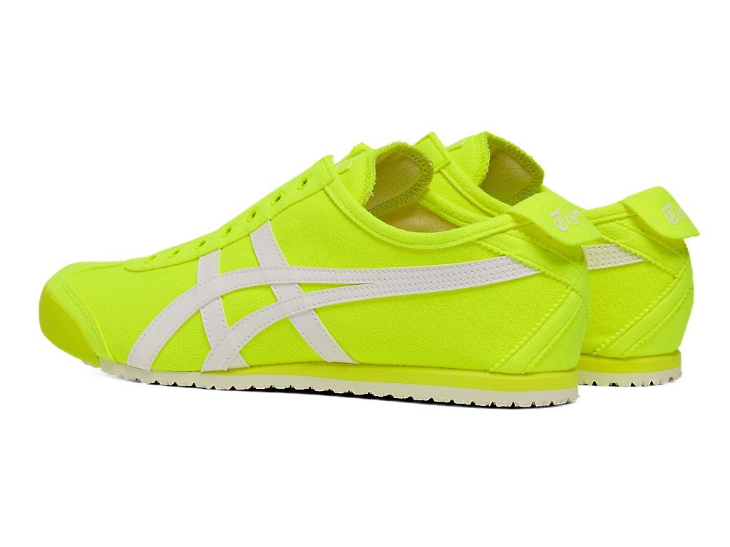 1183A360-752 Onitsuka Tiger Mexico 66 Slip On Safety Yellow/White (Men's)