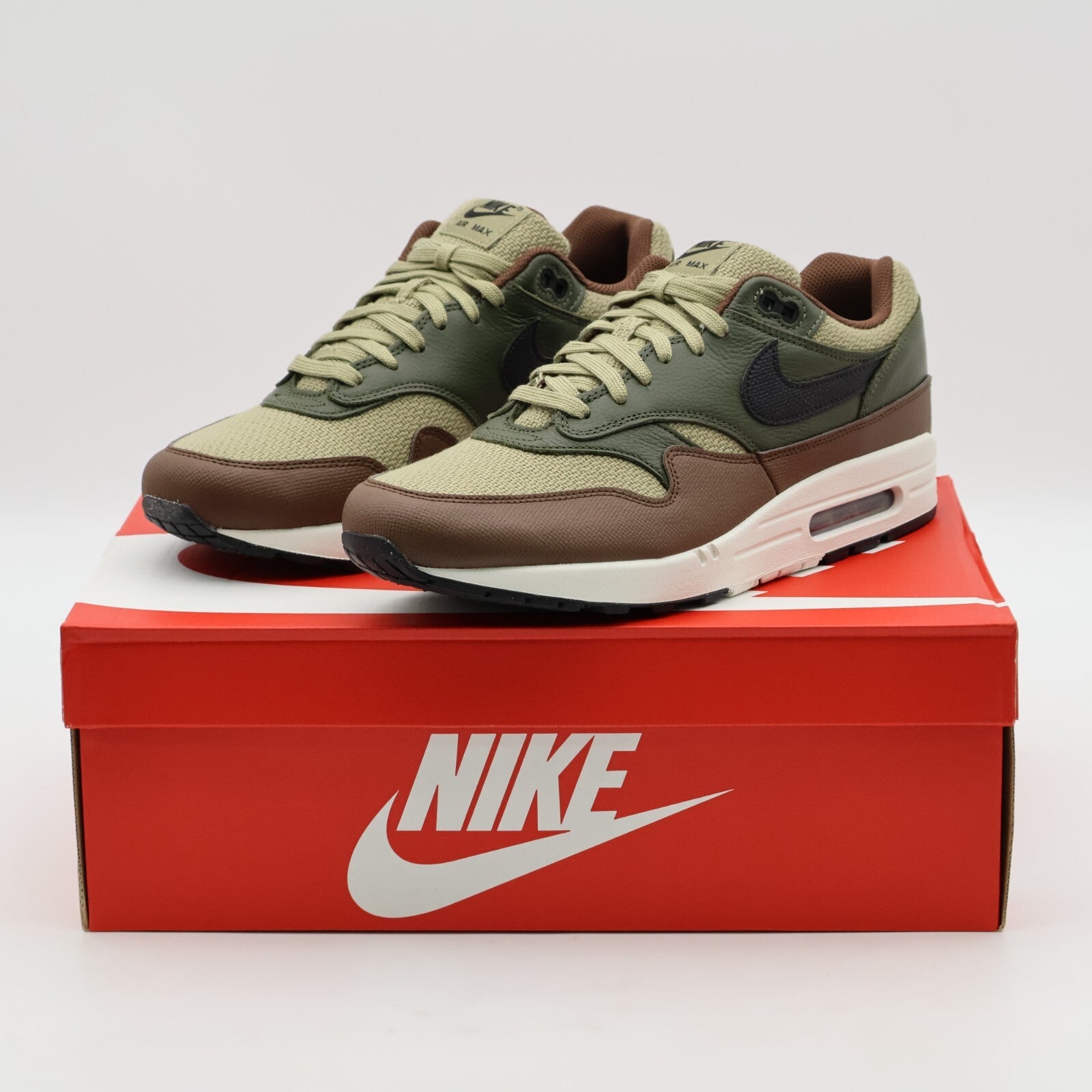 HF1516-200 Nike Air Max 1 Neutral Olive Cargo Khaki (Men's)