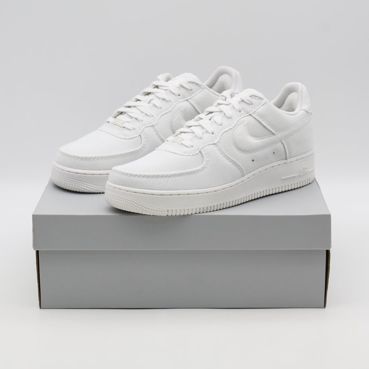 HV1204-100 Nike Air Force 1 Low Canvas Triple White (Men's)