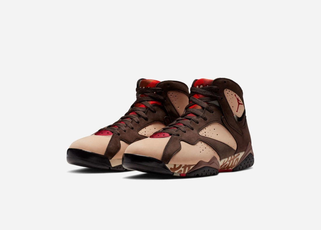 AT3375-200 Patta à Nike Air Jordan 7 OG "Brown" (Men's)