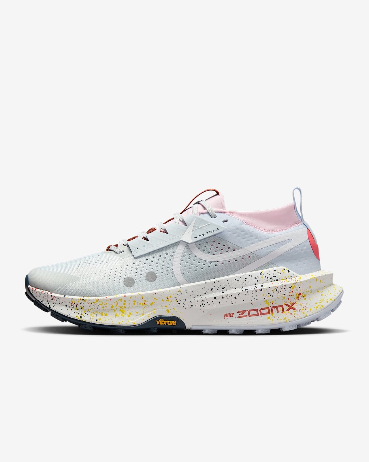 FD5190-009 Nike Zegama 2 Pure Platinum Football Grey Pink Foam White (Men's)