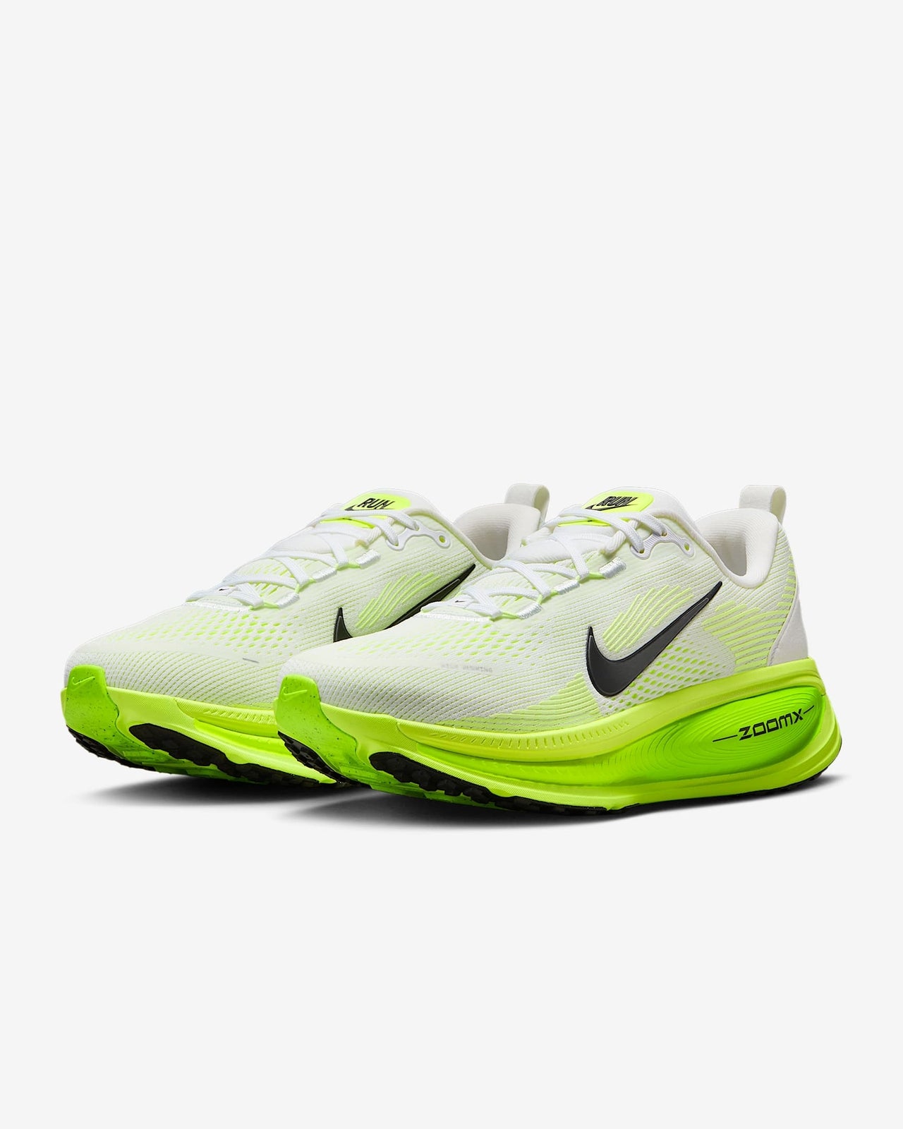 HM6804-102 Nike Vomero 18 White Electric Green Volt Black (Women's)