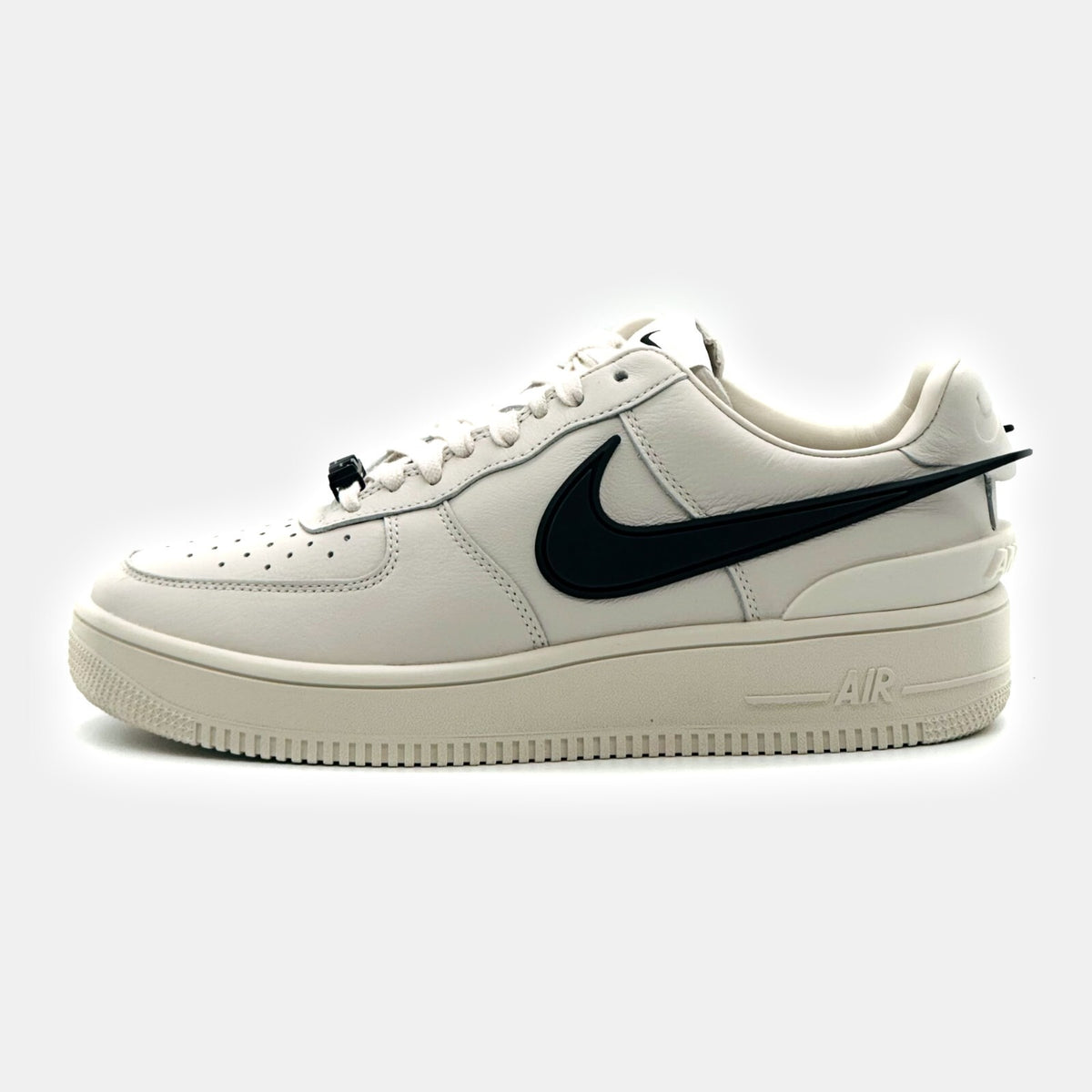DV3464-002 Nike Air Force 1 Low AMBUSH Phantom White Sail Black Beige Ivory