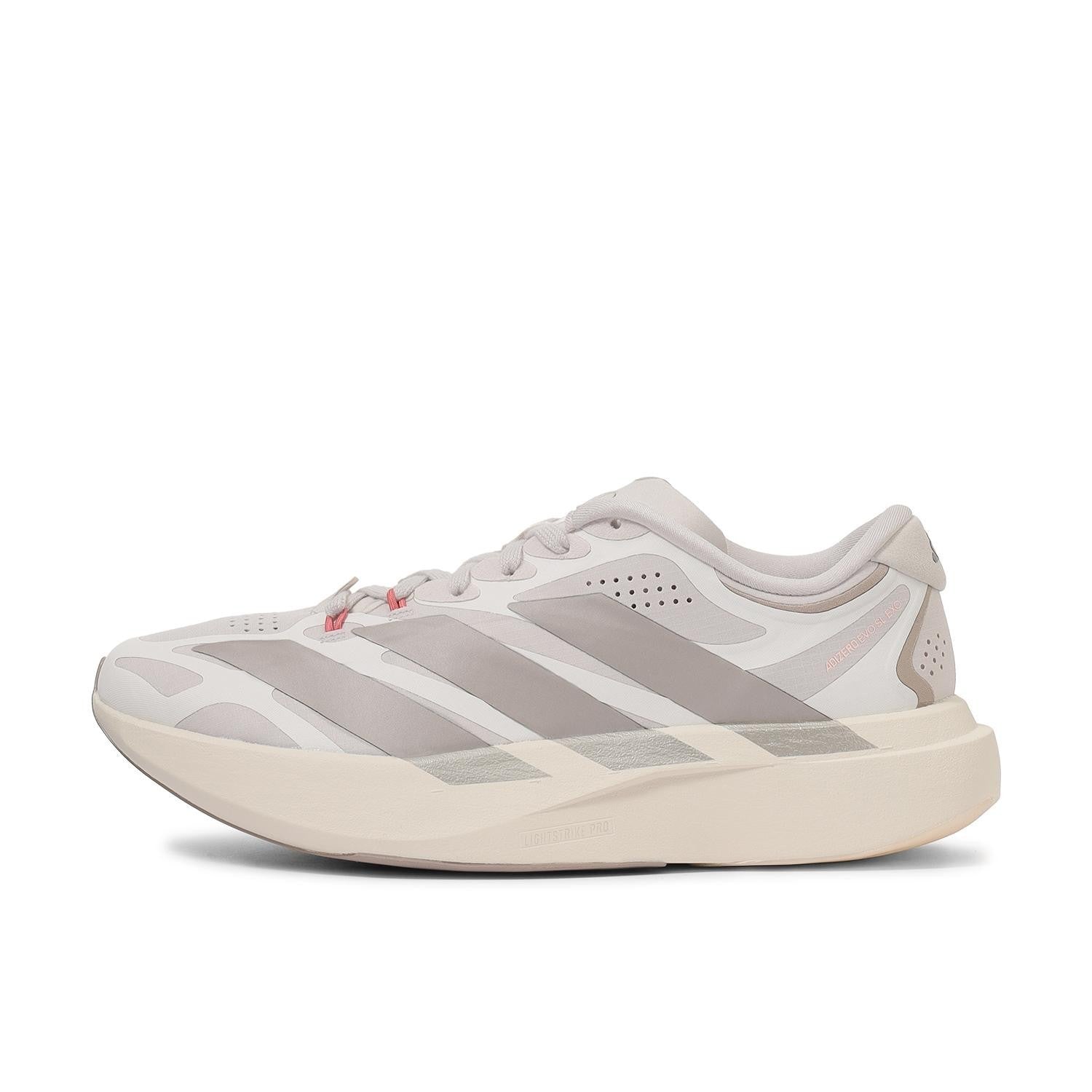 KI4789 adidas Adizero Evo SL EXO Cloud White Haze Coral (Women's)